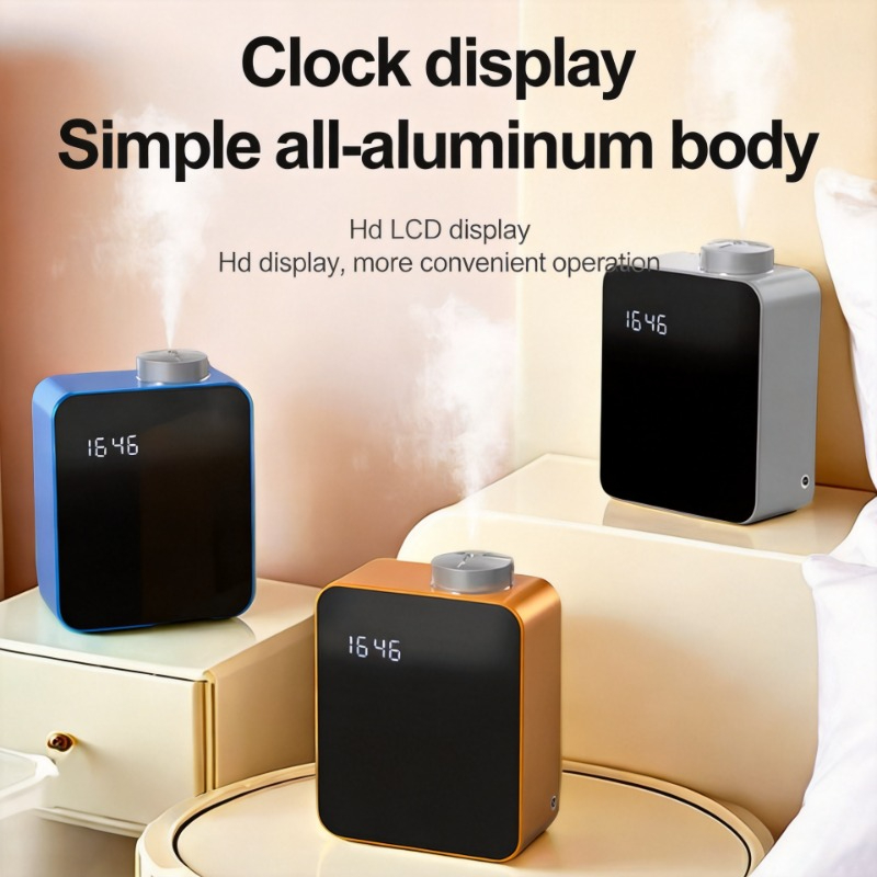 Home Fragrance Luxury - 高級香り発生器 アルミ合金製 フレグランスオイルアロマディフューザー アプリ制御 ホテルマーケティングロビー 自宅