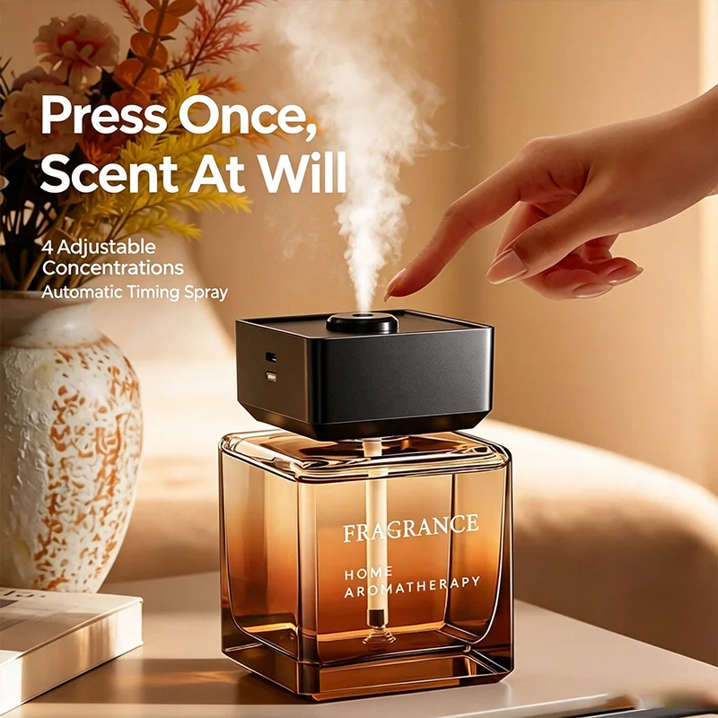 Home Fragrance Diffuser - ホームフレグランススプレー ホテルグレード 自動芳香スプレー 長時間持続 消臭剤 寝室