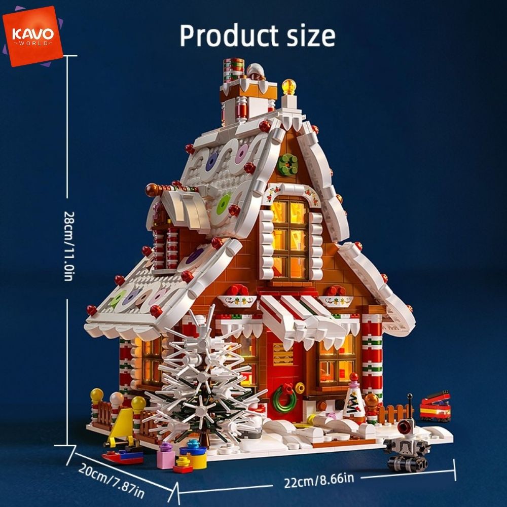 KAVOWORLD 1614ピース クリスマスジンジャーブレ - Home Fragrance Gingerbread のレビューと価格