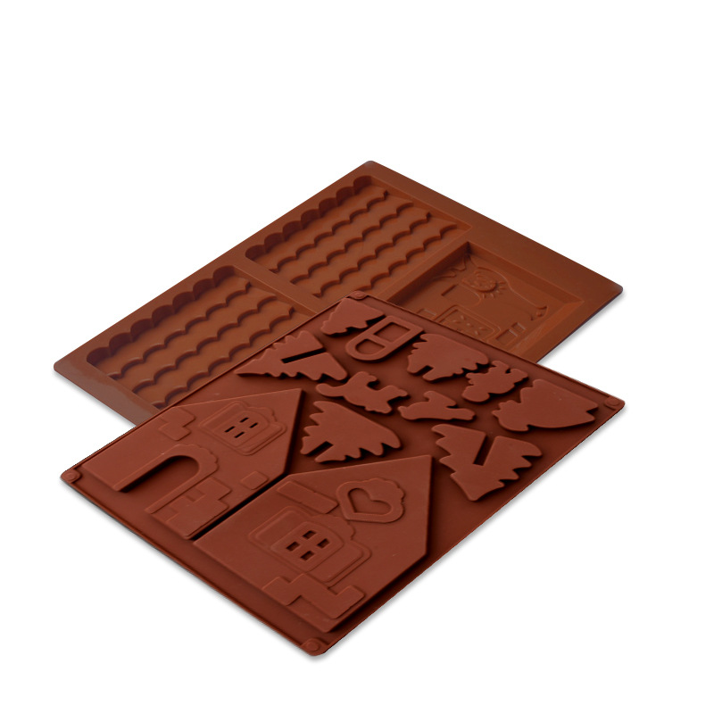 3D クリスマスハウスチョコレート型ジンジャーブレッドハウス - Home Fragrance Gingerbread のレビューと価格