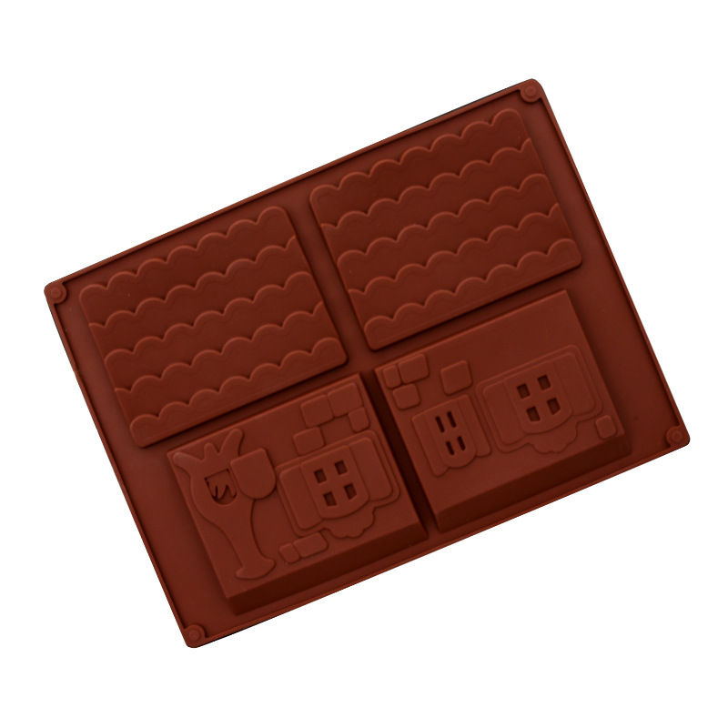 3D クリスマスハウスチョコレート型ジンジャーブレッドハウス - Home Fragrance Gingerbread のレビューと価格