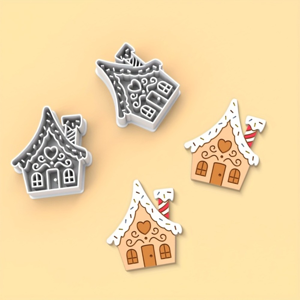 1個入り クリスマスジンジャーブレッドハウス型抜き型 ボヘミ - Home Fragrance Gingerbread のレビューと価格