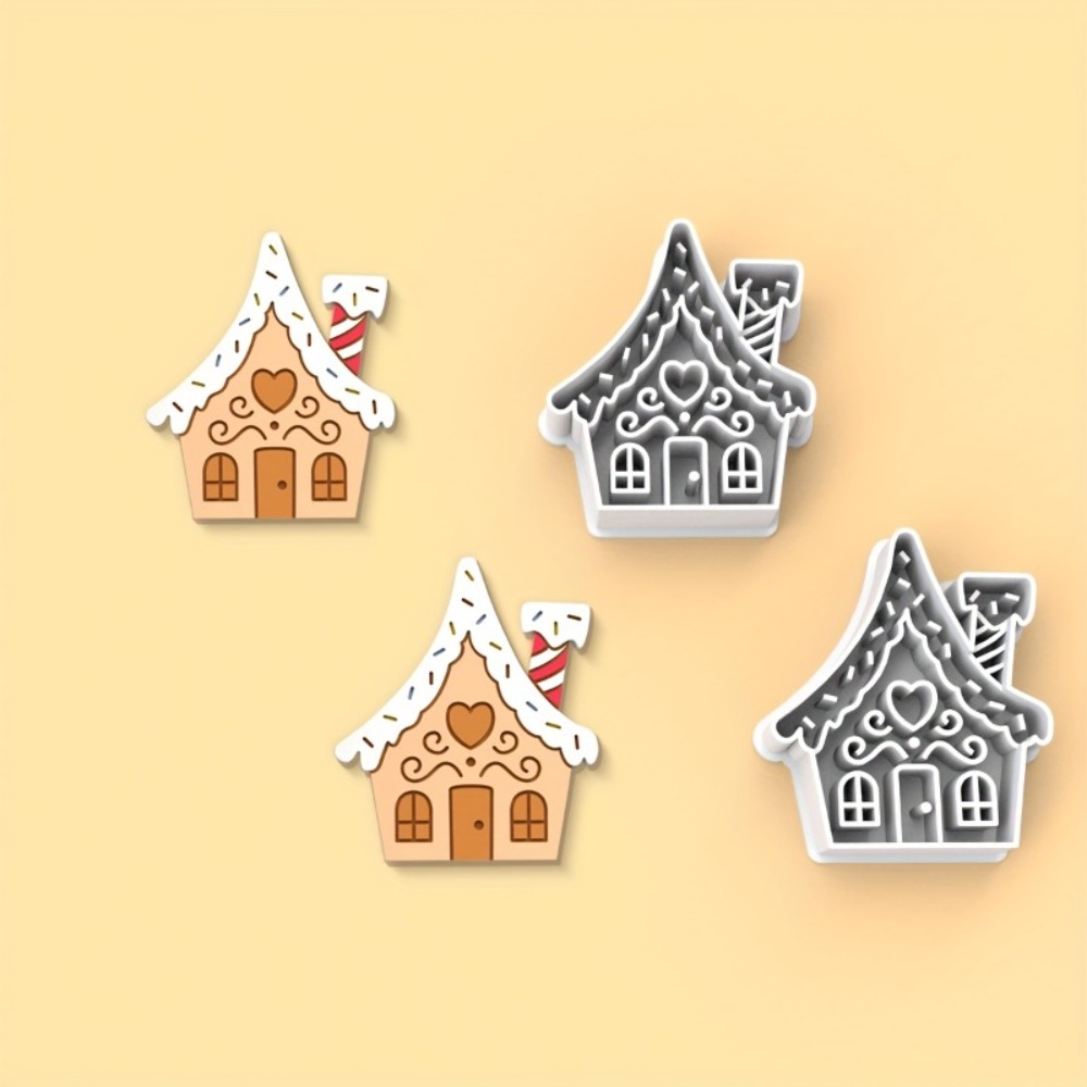 1個入り クリスマスジンジャーブレッドハウス型抜き型 ボヘミ - Home Fragrance Gingerbread のレビューと価格
