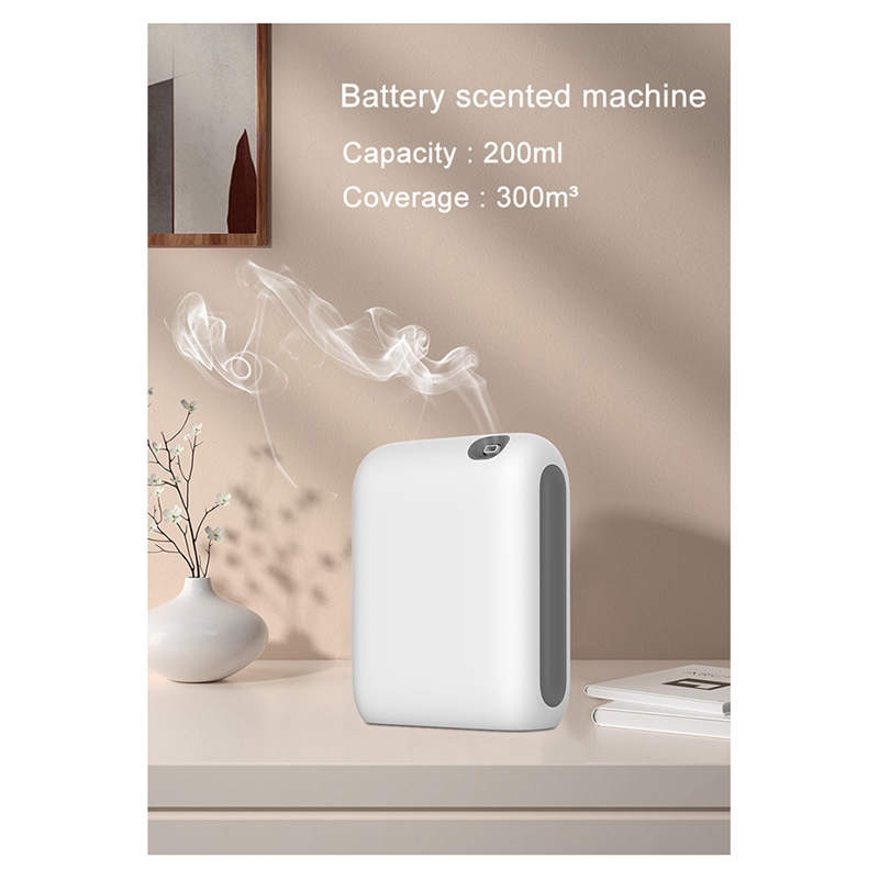 バッテリー式水なしエッセンシャルオイルディフューザー壁掛け式 - Home Fragrance Diffuser のレビューと価格