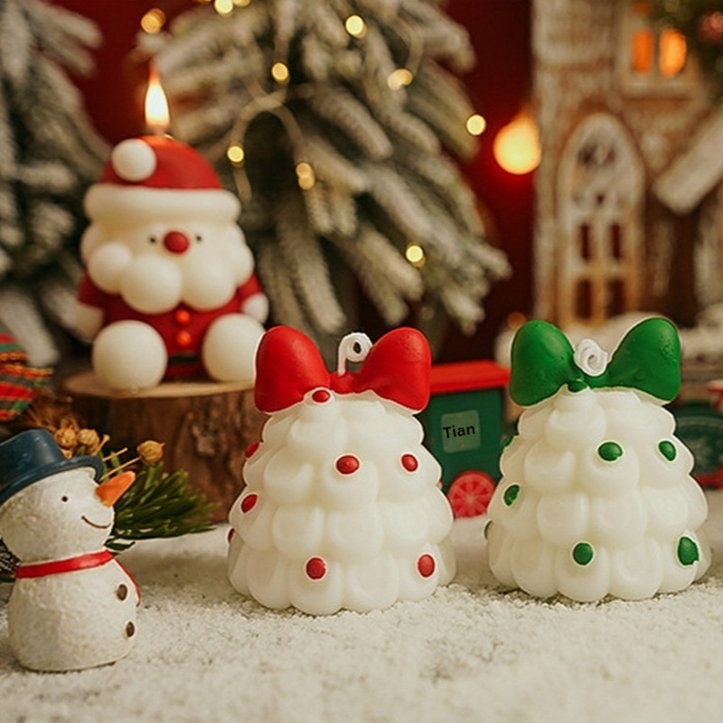 かわいいクリスマスツリーの香りのキャンドル手作りフレグランス - Xmas Home Fragrance のレビューと価格
