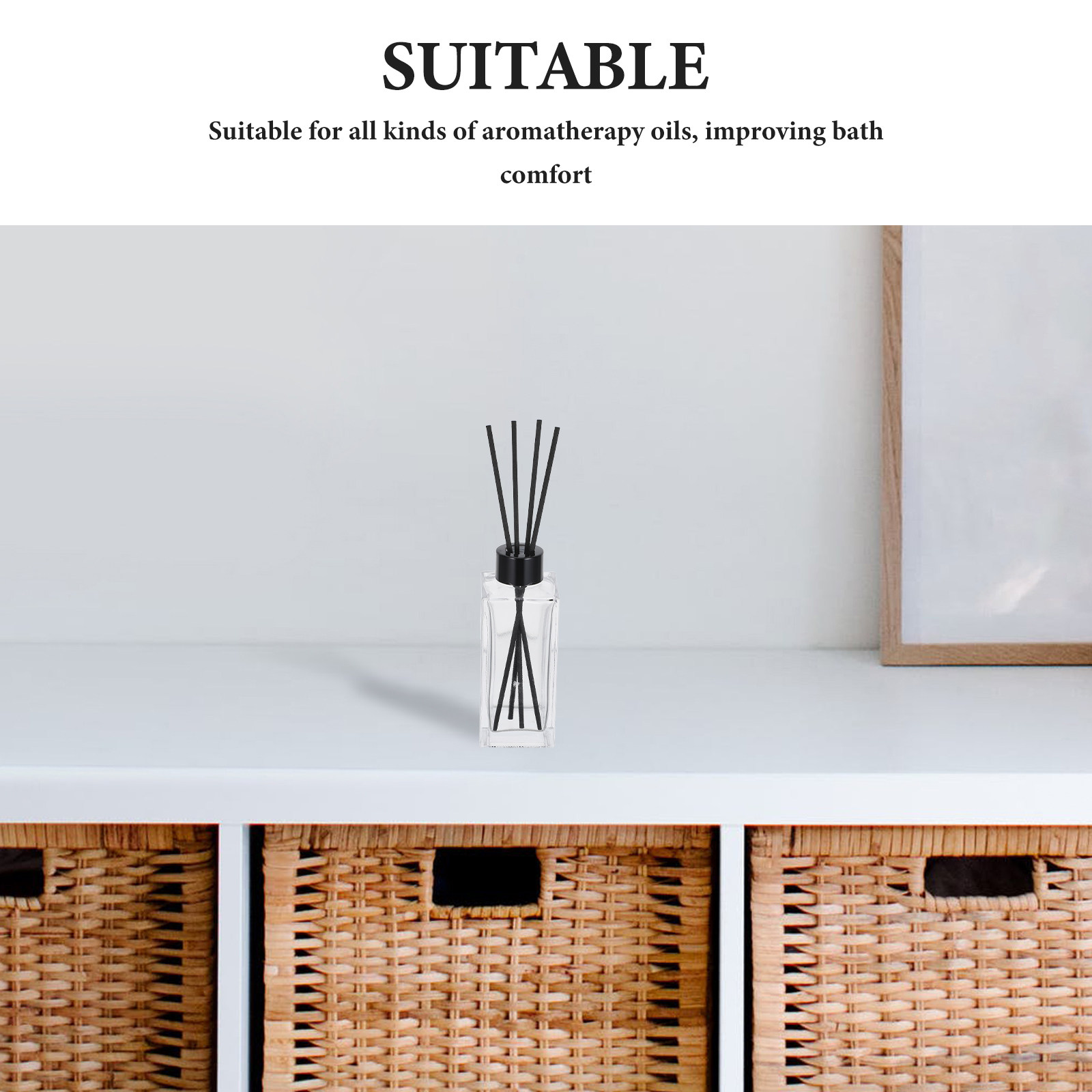 4 セットバスルームフレグランスディフューザーリード小型ミニ - Home Fragrance Diffuser のレビューと価格