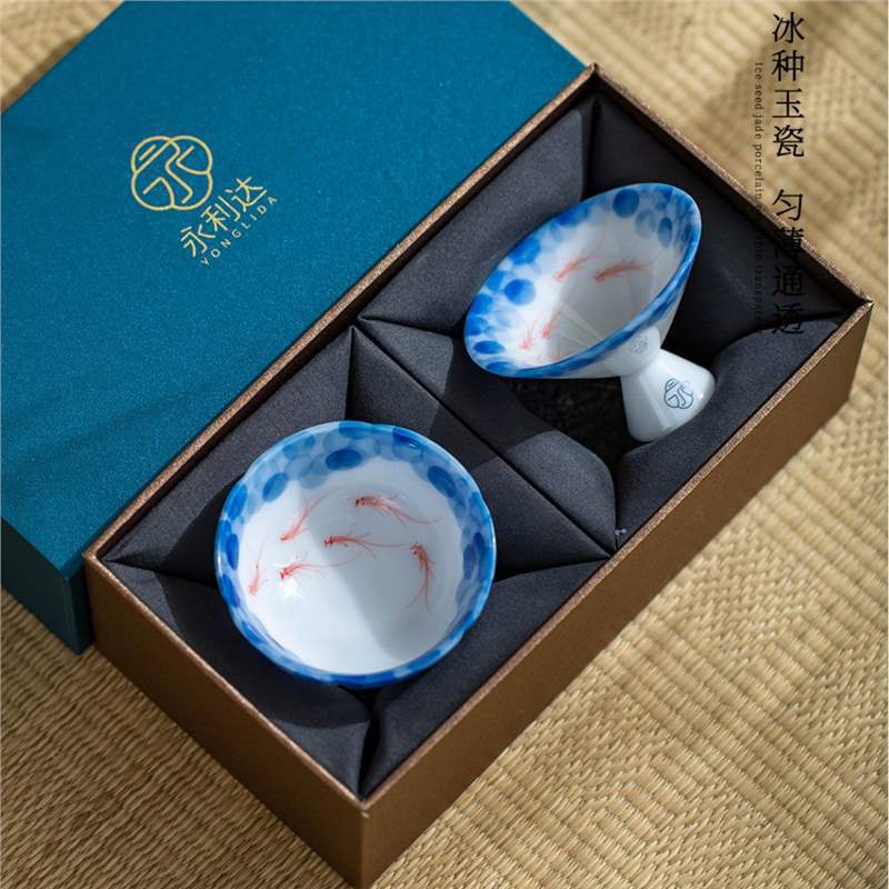 Ice Jade 手描きの魚遊びティーマスター白磁ライト高級 - Home Fragrance Luxury のレビューと価格